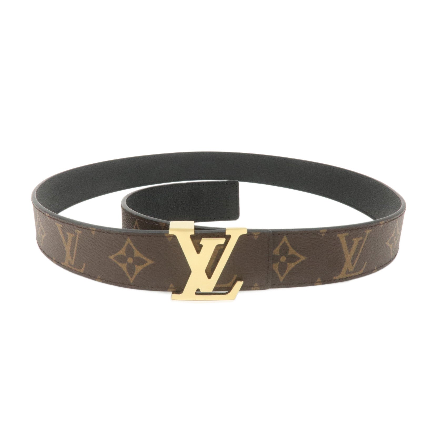 Louis-Vuitton-Monogram-Saint-Tulle-Belt-85/34/30MM-M0565