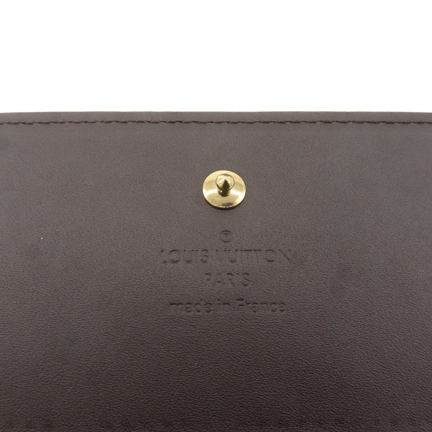 Louis Vuitton Monogram Vernis Portefeuille Wallet Amarante M90088