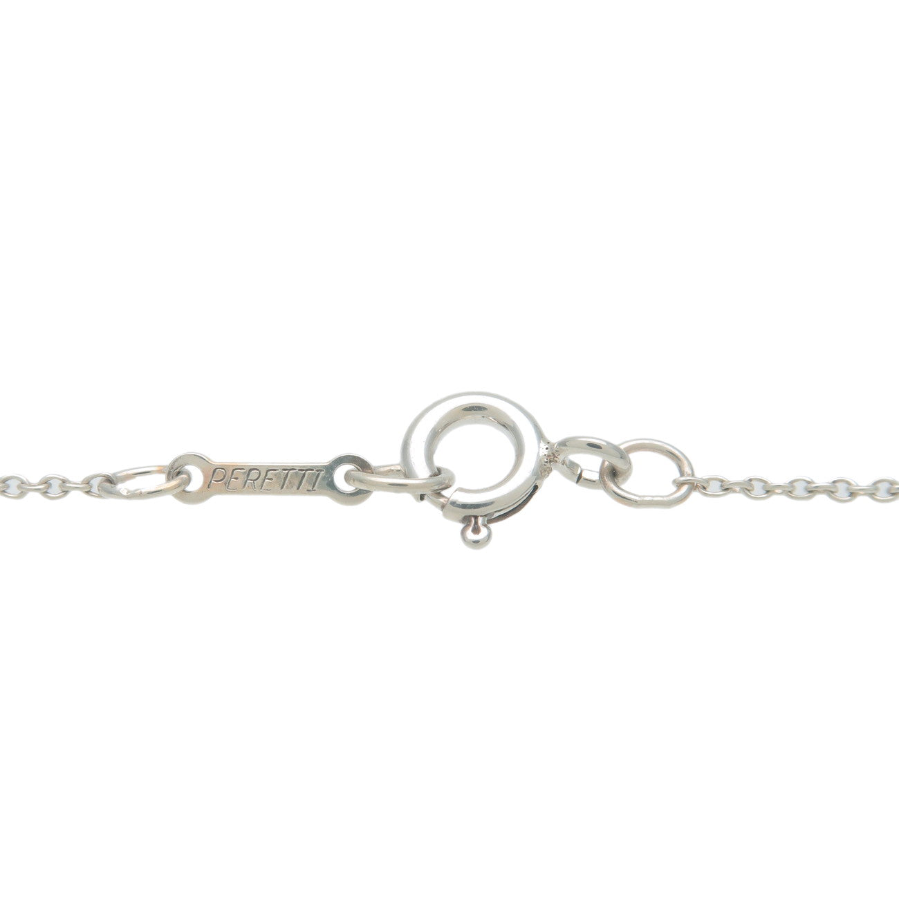 Tiffany&Co.  Bean Charm Necklace Small SV925 Silver