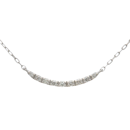 4C-9P-Diamond-Necklace-K18WG-750WG-White-Gold
