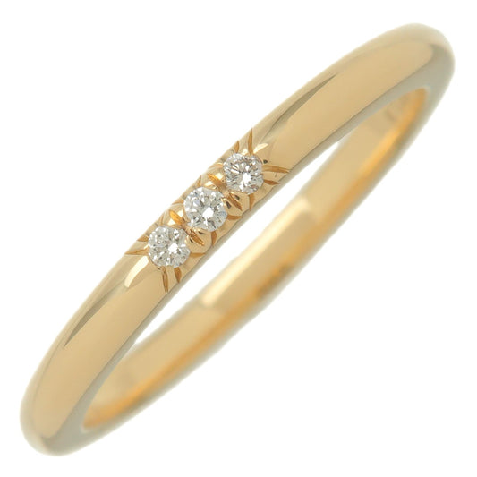 Tiffany&Co.-Classic-Band-3P-Diamond-Ring-K18-Yellow-Gold-US5.5