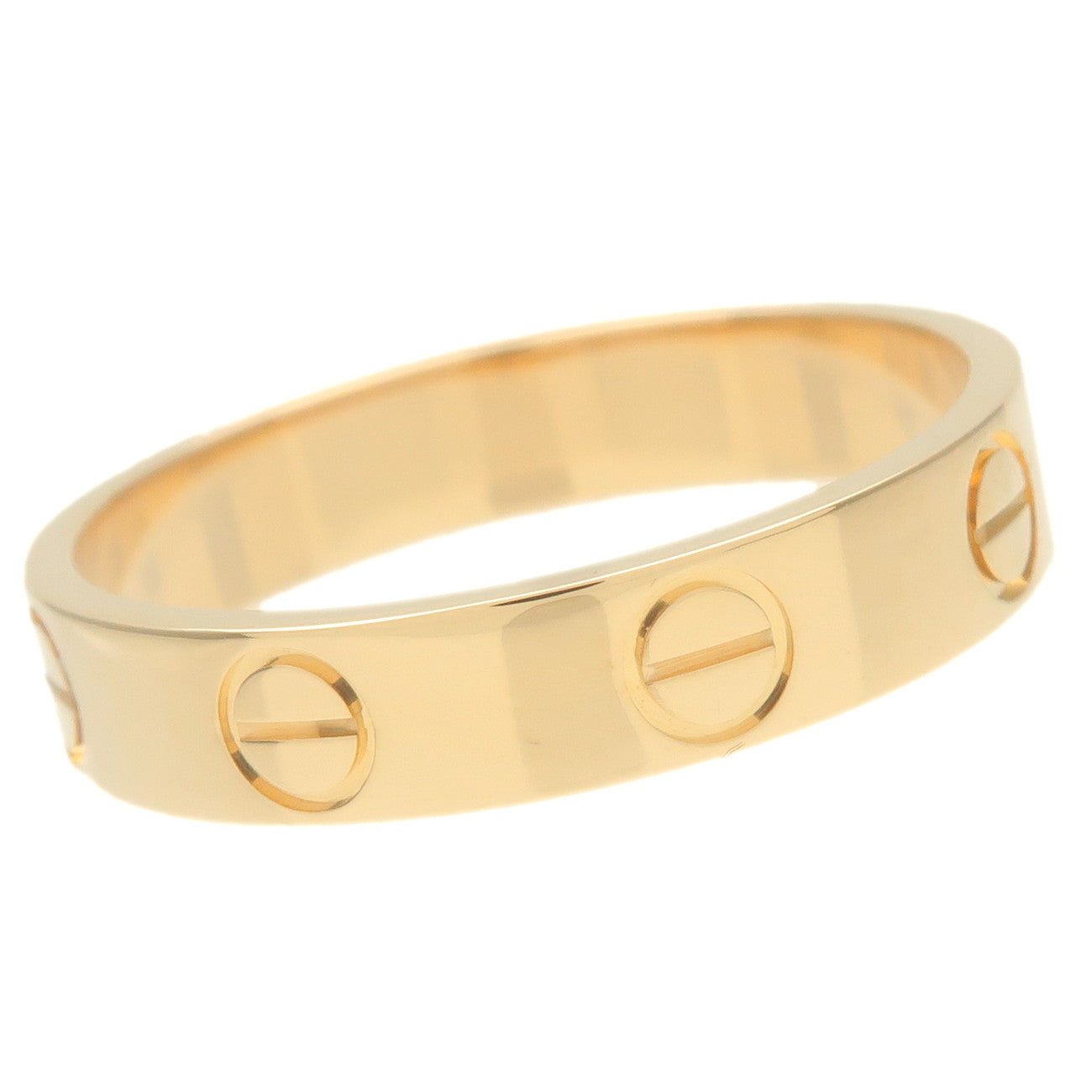 Cartier Mini Love Ring K18YG 750YG Yellow Gold #50 US5-5.5 EU50.5