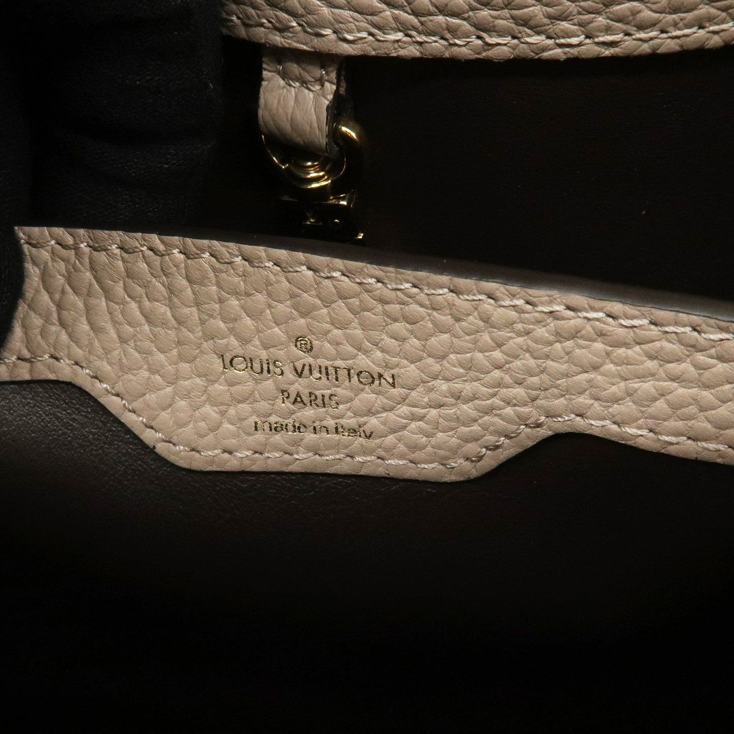Louis Vuitton Capucines BB 2Way 2Way Shoulder Bag Galet M94634
