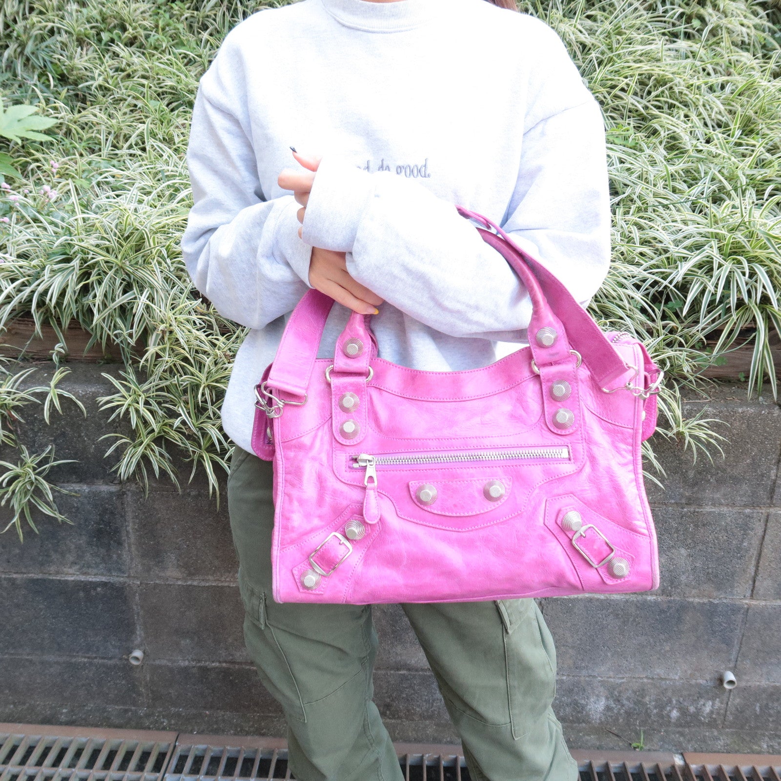 Pre-owned Shoulder Bag In Pink