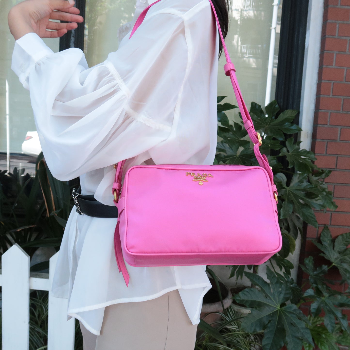 Prada Pre-Owned Cleo shoulder bag, Pink